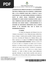 Tribunal Oral en Lo Criminal Y Correccional Nro. 5 de La Capital Federal CCC 11769/2015/TO1