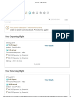 Oman Air - Flight Selection