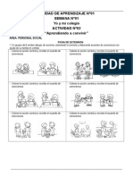 1° Marzo - Fichas de Extensión