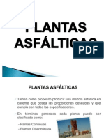 Plantas Asfalticas