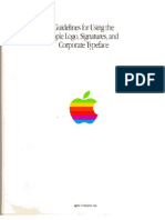 Manual Identidad Corporativa de Apple