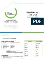 Feasibility Study PLTM Madong