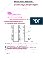 Peripheral Interfacing