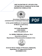 Dissertation Submitted To The Jawaharlal Nehru Technological University, Hyderabad, T.S