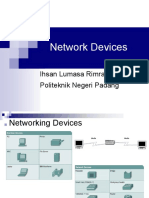 Network Devices: Ihsan Lumasa Rimra MSC Decn Politeknik Negeri Padang