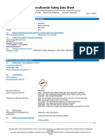 SF6 Gas Material Safety Data Sheet