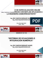 Métodos Numéricos Con Matlab - Sesión 03 y 04 PDF