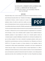 Paper Cinética Microbiana Durante La Fermentación Alcohólica Del Mosto de Uva Italia para La Obtención de Vino Blanco PDF