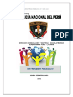 Silabo de Instrucción Policial Iv Modificado