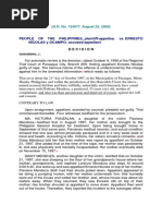 PEOPLE OF THE PHILIPPINES, Plaintiff-Appellee, vs. ERNESTO NICOLAS y OCAMPO, Accused-Appellant