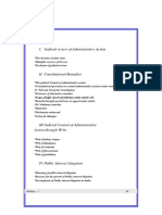 I. Judicial Review of Administrative Action: Module - 1 96