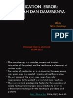 Medication Error-Hisfarmasi Presentation