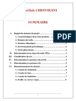 Rapport Dimensionnement Route