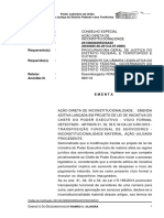 Transposição Funcional Inconstitucionalidade