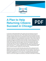 Lightfoot Returning Citizens Policy