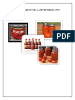 Project On Tomato Sauce PDF