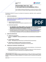 CONVOCATORIA 728 #001 - 2019 Especialista 3 en Auditoria de Intendencia Tipo A