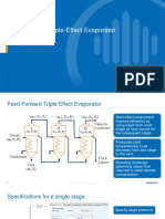 Modeling A Triple-Effect Evaporator