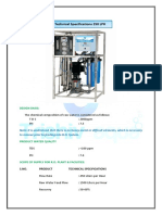 250-Lph-Ro Specification