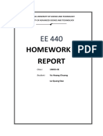 Homework 1&2 Report EE440