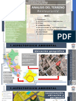 Analisis Del Terreno Taller de Diseño VI FINAL