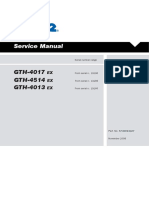 Service Manual: GTH-4017 GTH-4514 GTH-4013