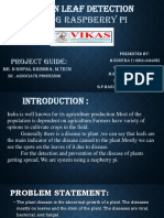 Green Leaf Detection Using Raspberry Pi: Project Guide