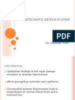 Hypertensive Retinopathy: Dr. Shinisha Paul