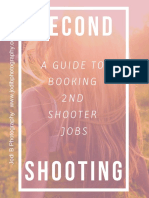 Second: A Guide To Booking 2 N D Shooter Jobs