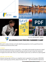 Scandinavian Fencing Camp