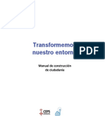 Transformemos Nuestro Entorno Manual-Ciudadanía11enero PDF