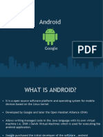 My Presentation On Android History