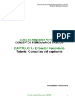 Curso de Adaptación Ferroviaria