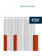 Multi Pump Head Vs Flow Rate