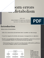 Inborn Errors of Metabolism