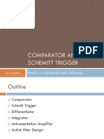 Comparator and Schemitt Trigger