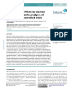 Myo-Inositol Effects in Women With PCOS: A Meta-Analysis of Randomized Controlled Trials