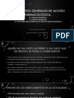 Principios Generales de Acciòn Farmacològica PDF