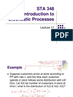 STA 348 Introduction To Stochastic Processes