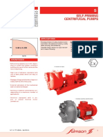 Self-Priming Centrifugal Pumps: Operating Range