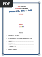 El Panel Solar