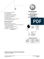 MBR1060 Switchmodet Power Rectifiers: Schottky Barrier Rectifiers 10 Amperes, 60 Volts