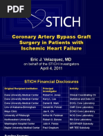 Coronary Artery Bypass Graft Surgery in Patients With Ischemic Heart Failure