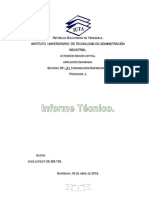 Informe Tecnico