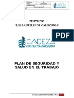 Plan de Seguridad y Salud en El Trabajo