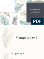 Competency Presentation