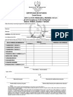 167-10 Certificado Ciclo I