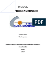 Modul Web Programming III - OK