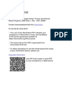 OmerTeneWhatGoogleKnowsPr PDF