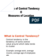 Measures of Location